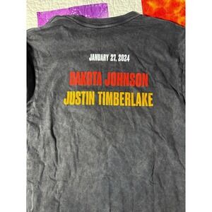 SNL Saturday Night Live Season 49 Dakota Johnson Justin Timberlake Shirt Small